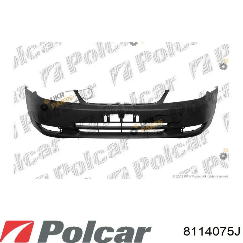 8114075J Polcar Zderzak przedni