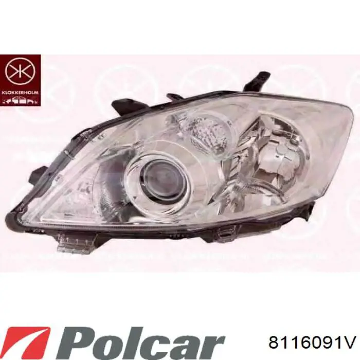 Reflektor lewy Toyota 8117002510 cena, od 347,61 USD