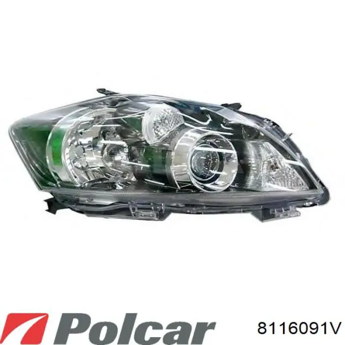 Do koszyka 8117002510 Toyota Reflektor lewy