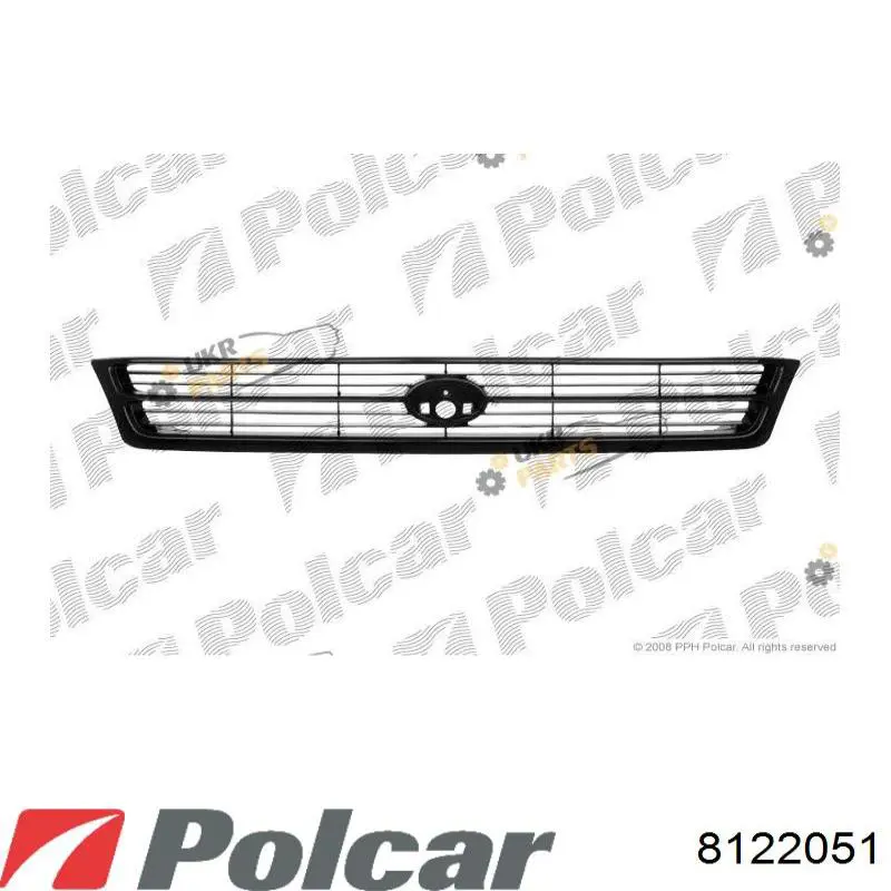 Atrapa chłodnicy Polcar 8122051 cena, od 16,54 USD