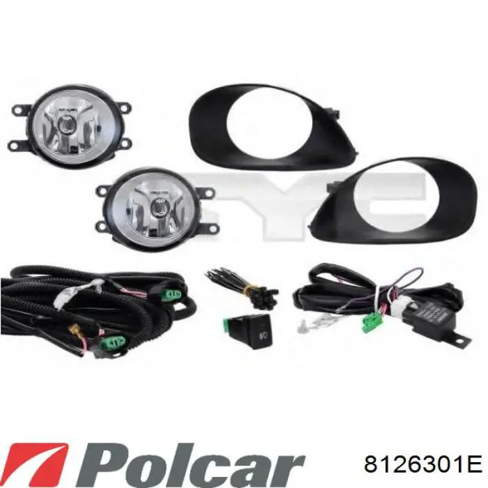 Do koszyka 0490550H2C Tempest Lampa przeciwmgielna prawa