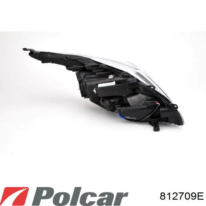 Do koszyka 812709E Polcar Reflektor lewy