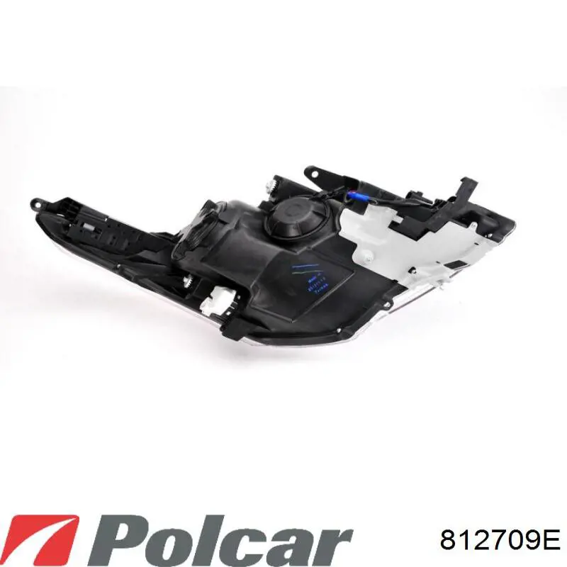 Reflektor lewy 812709E Polcar