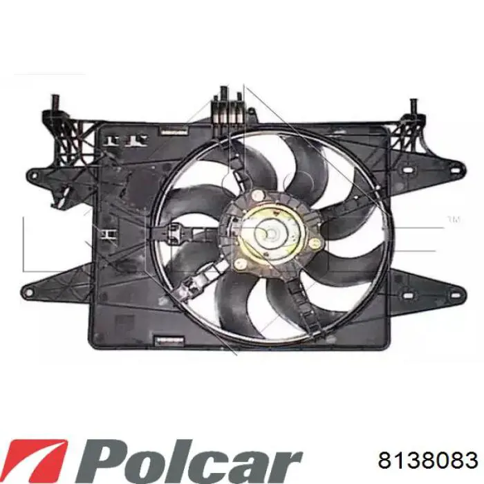 Do koszyka 8138083 Polcar Chłodnica silnika