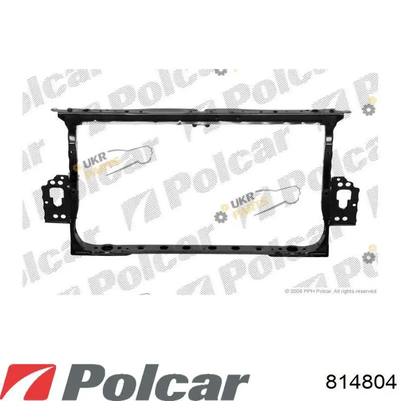 Do koszyka 5320542070 Toyota Osłona chłodnicy kompletna (panel mocowania reflektorów)