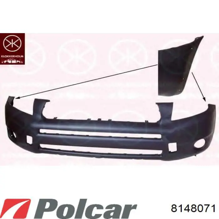 Zderzak przedni TYG TY04280BA cena, od 70,15 USD