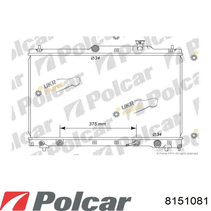 Chłodnica silnika Toyota 1640028110 cena, od 99,49 USD