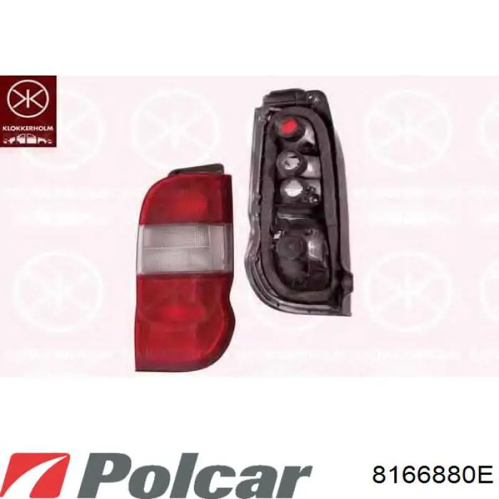 Lampa zespolona tylna prawa do Toyota Hiace IV H1, H2