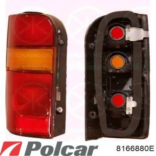Lampa zespolona tylna prawa Toyota Hiace III