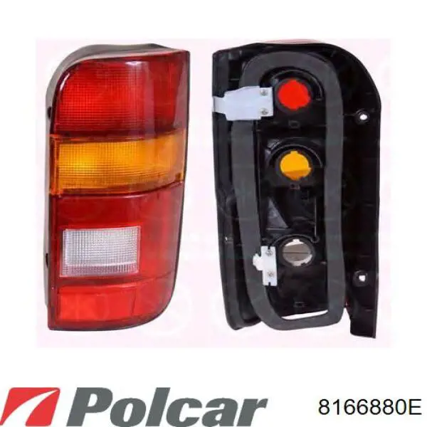 Do koszyka Lampa zespolona tylna prawa Toyota Hiace III H10