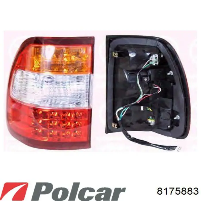 Lampa zespolona tylna prawa 2121922RA Depo/Loro/Abakus