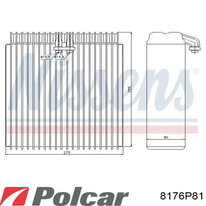 Parownik klimatyzacji Toyota Land Cruiser 80 SUV (J8) (1990 - 1998) cena, od 99,54 USD