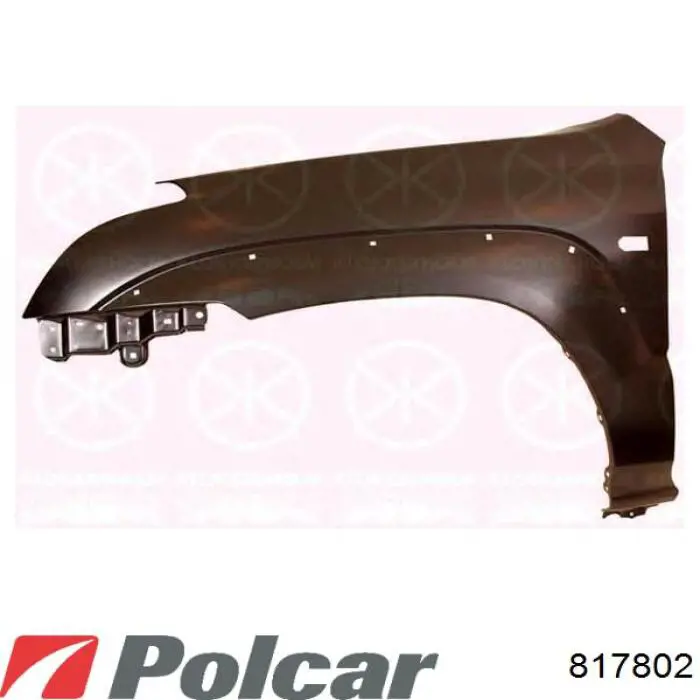 Do koszyka Błotnik przedni prawy Toyota Land Cruiser PRADO ASIA J12