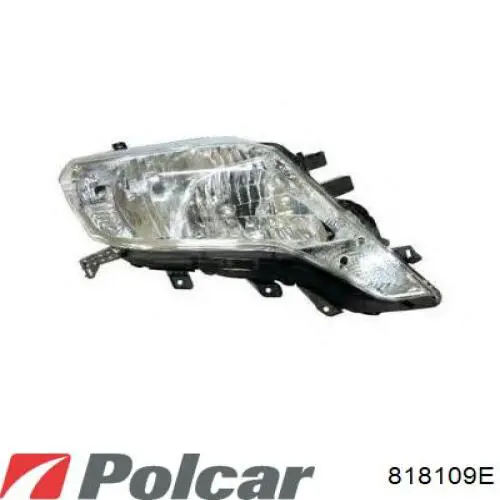 Reflektor lewy 818109E Polcar
