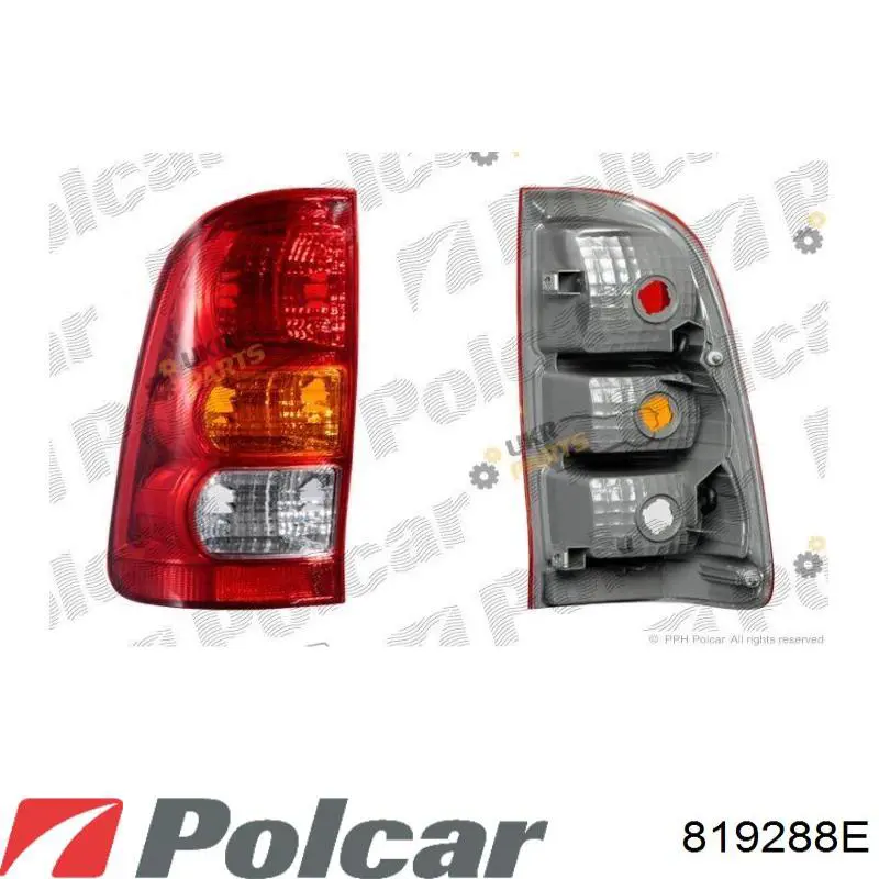 Lampa zespolona tylna prawa Toyota 815510K010 cena, od 40,58 USD