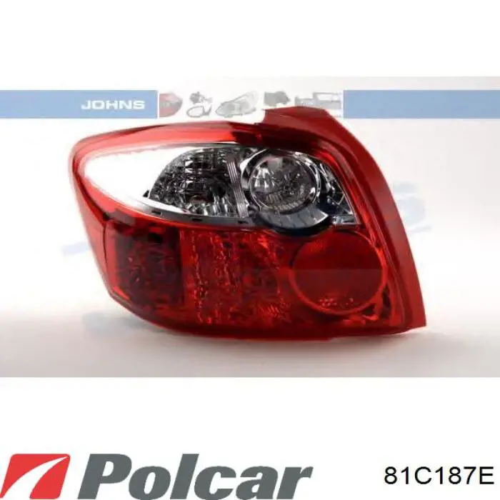Do koszyka 8156102400 Toyota Lampa zespolona tylna lewa
