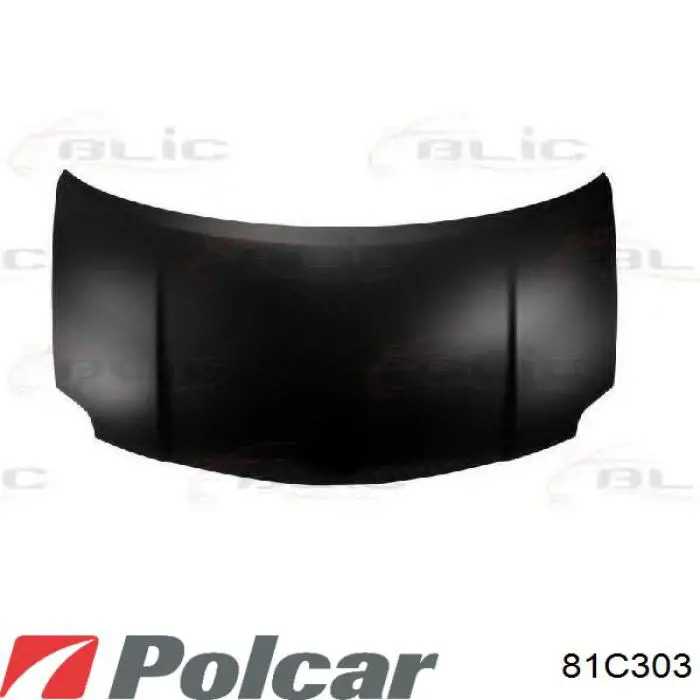 Do koszyka 81C303 Polcar Maska silnika