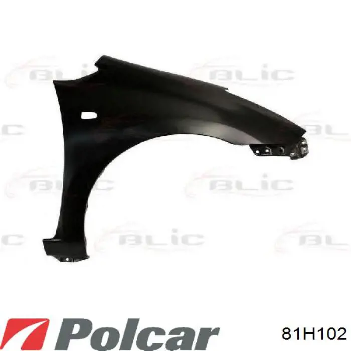 81H102 Polcar Błotnik przedni prawy