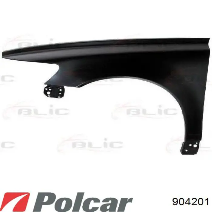 Do koszyka 30745126 Volvo Błotnik przedni lewy