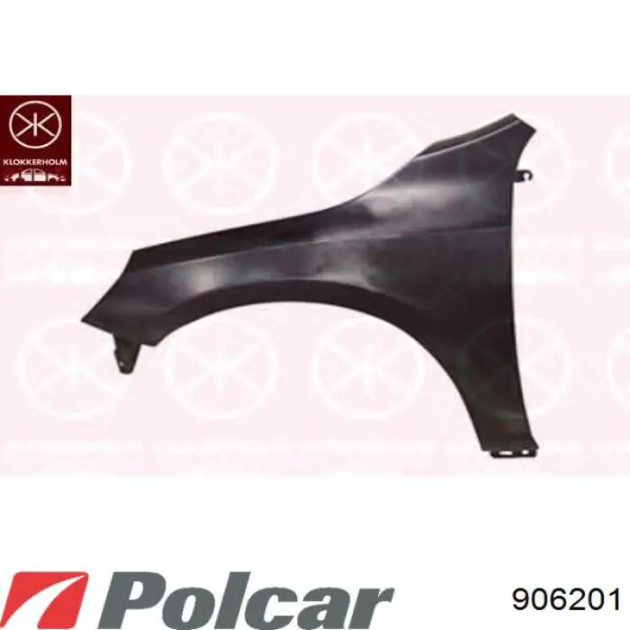 Do koszyka 31276748 Volvo Błotnik przedni lewy