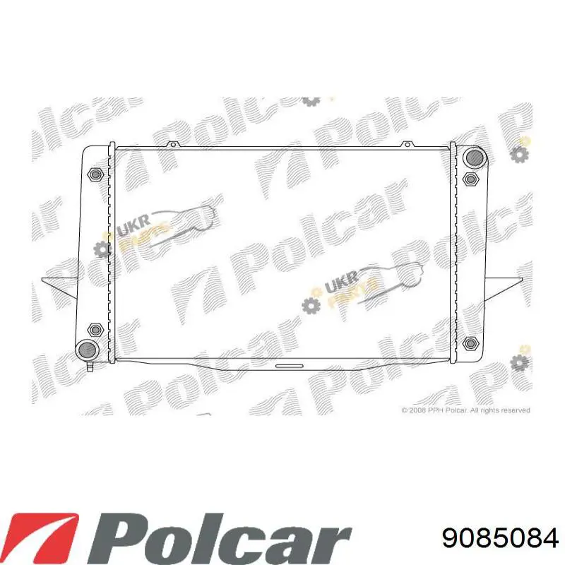 Do koszyka 9085084 Polcar Chłodnica silnika