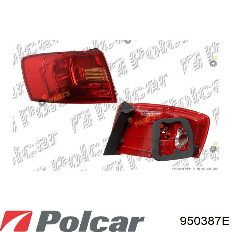 Do koszyka 89451051802 Diamond/DPA Lampa zespolona tylna lewa zewnętrzna