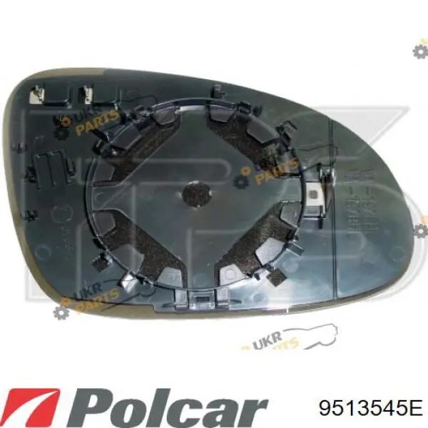 Do koszyka 9513545E Polcar Wkład lusterka wstecznego lewego