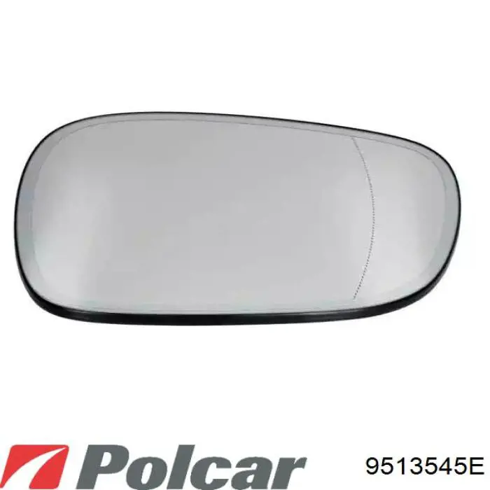Wkład lusterka wstecznego lewego Polcar 9513545E cena, od 16,33 USD