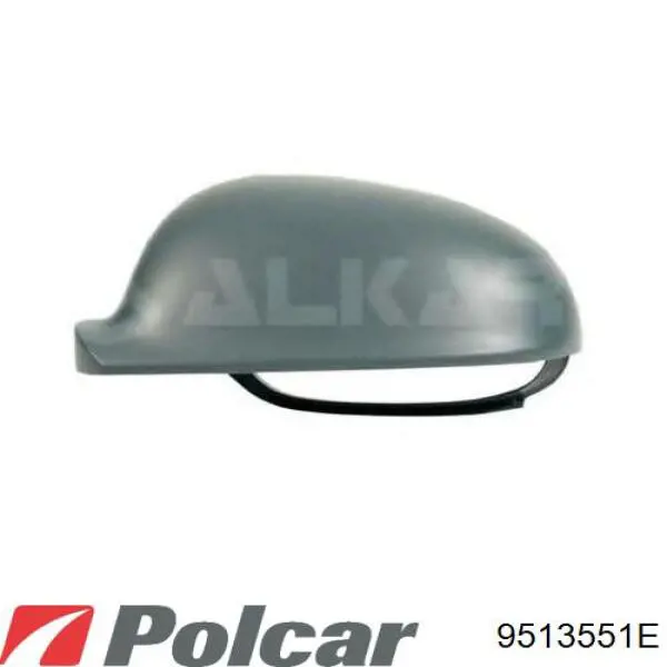 Do koszyka 9513551E Polcar Wkład lusterka wstecznego prawego