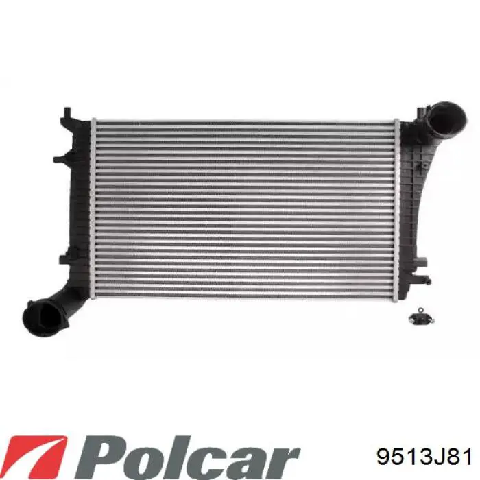 Do koszyka 9513J81 Polcar Chłodnica intercoolera