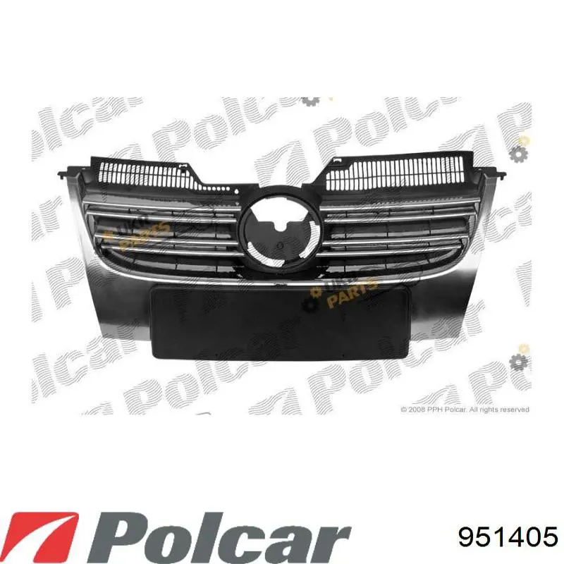 951405 Polcar Atrapa chłodnicy