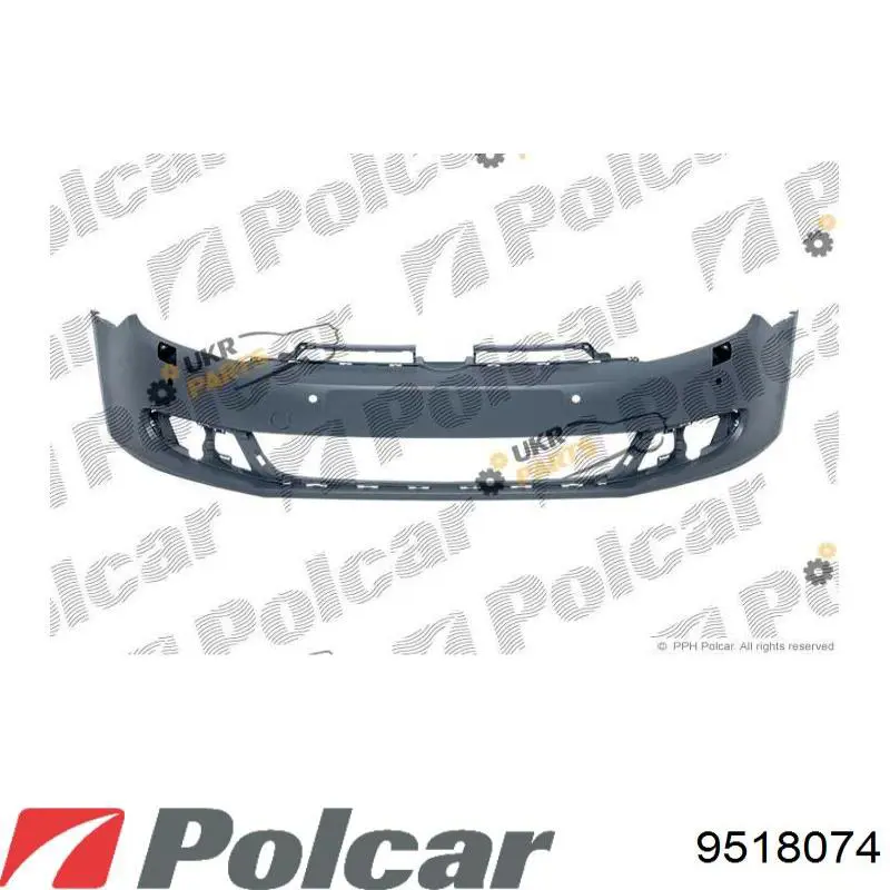 9518074 Polcar Zderzak przedni