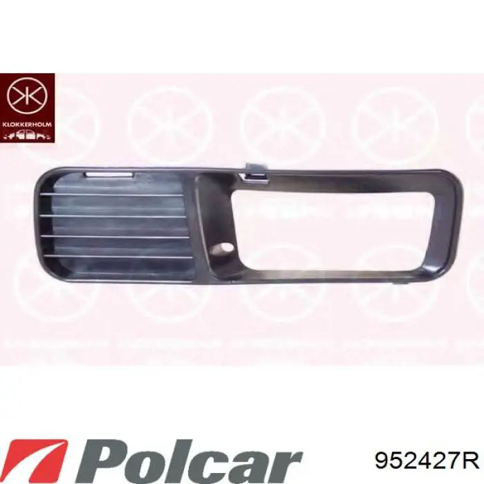 Do koszyka 6K585367701C VAG Kratka zderzaka przedniego