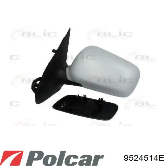 Do koszyka 9524514E Polcar Lusterko wsteczne lewe