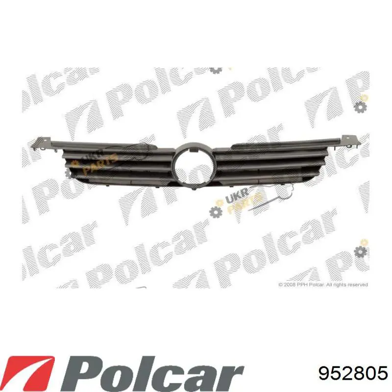 Atrapa chłodnicy Volkswagen Lupo hatchback (6X, 6E) (1998 - 2005) cena, od 28,49 USD
