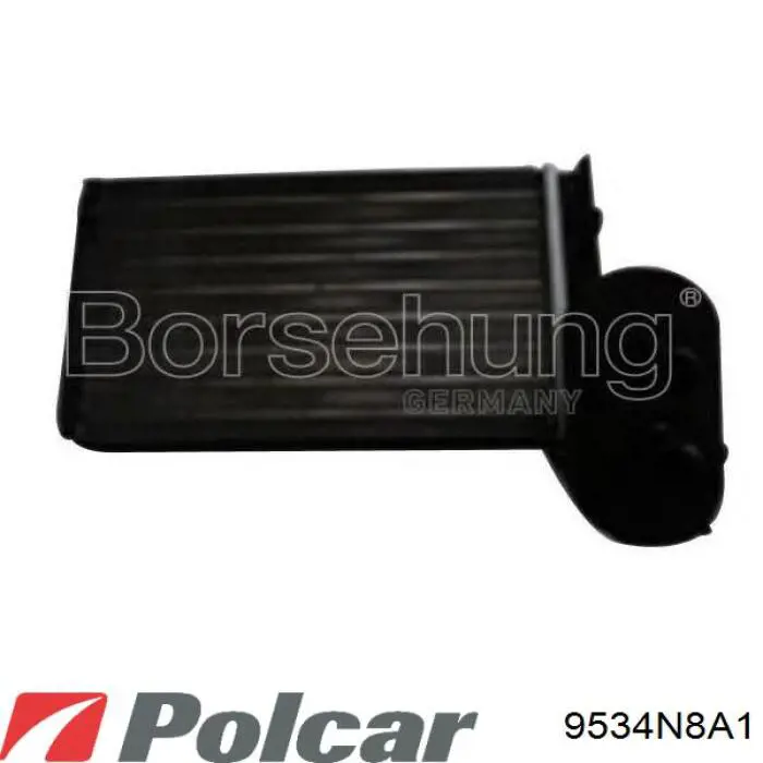 Do koszyka 9534N8A1 Polcar Chłodnica nagrzewnicy (ogrzewacza)