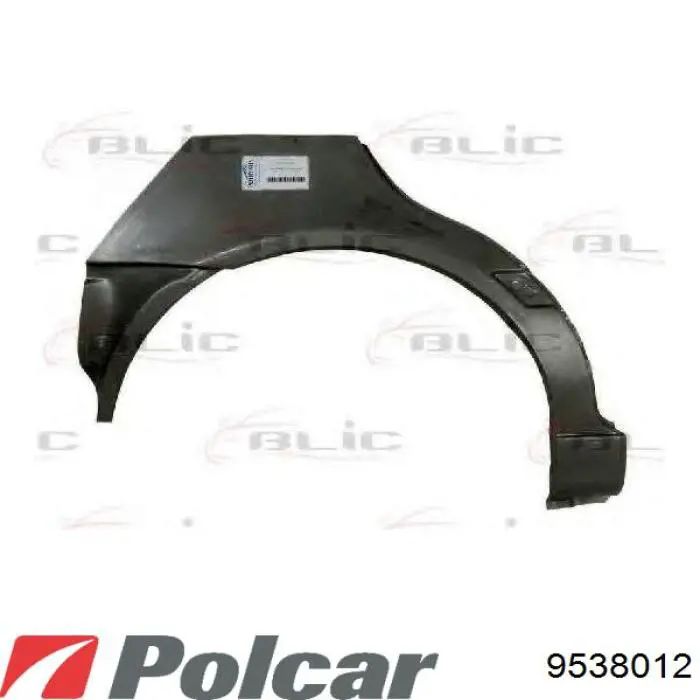 Do koszyka 953801 Polcar Błotnik przedni lewy