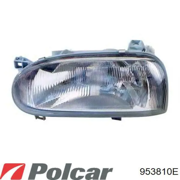 Reflektor prawy 953812E Polcar
