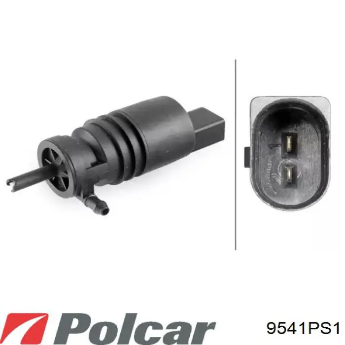 9541PS1 Polcar Pompka spryskiwacza szyby przedniej