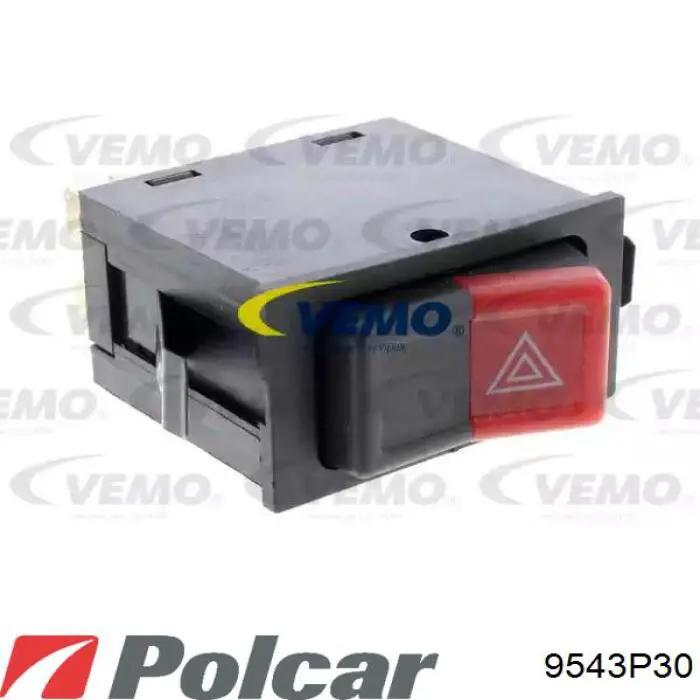 Przycisk włączania światła awaryjnego Polcar 9543P30 cena, od 8,40 USD
