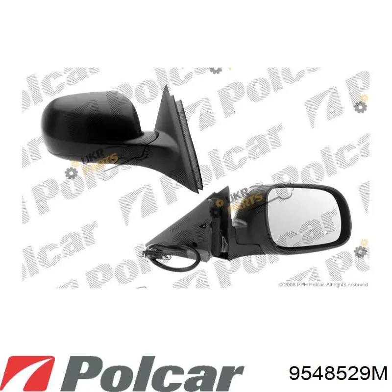 Lusterko wsteczne prawe Volkswagen Passat B5 sedana (3B3) (2000 - 2005) cena, od 93,36 USD