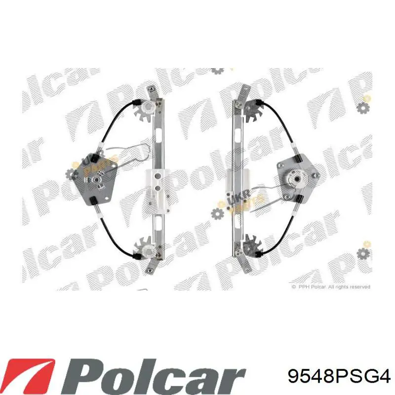 Mechanizm podnoszenia szyby drzwi tylnych prawych AND 31839032 cena, od 40,86 USD