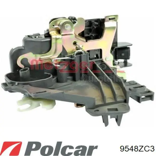 9548ZC3 Polcar Zamek drzwi tylnych lewych