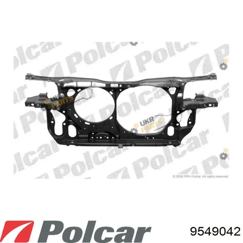 Osłona chłodnicy kompletna (panel mocowania reflektorów) Starline KH9539205 cena, od 100,12 USD