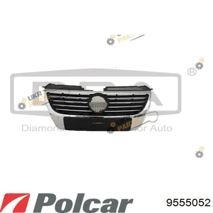 Atrapa chłodnicy 30853108 AND