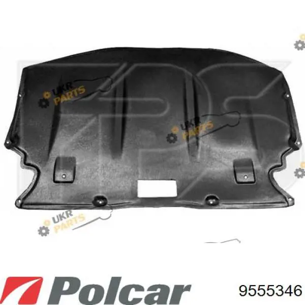 Do koszyka 9555346 Polcar Osłona silnika, miski (przedziału silnika)
