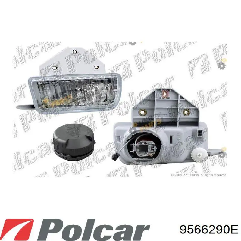 Lampa przeciwmgielna lewa ZVW2007L Signeda