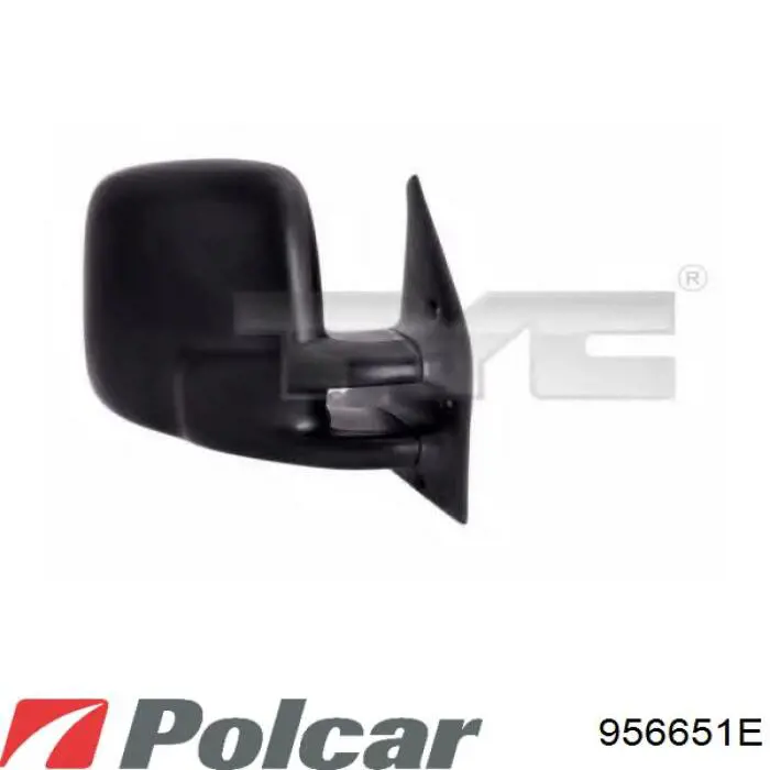 Lusterko wsteczne lewe Polcar 956651E cena, od 47,43 USD