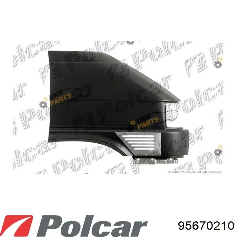 Do koszyka 7D0821104 VAG Błotnik przedni prawy
