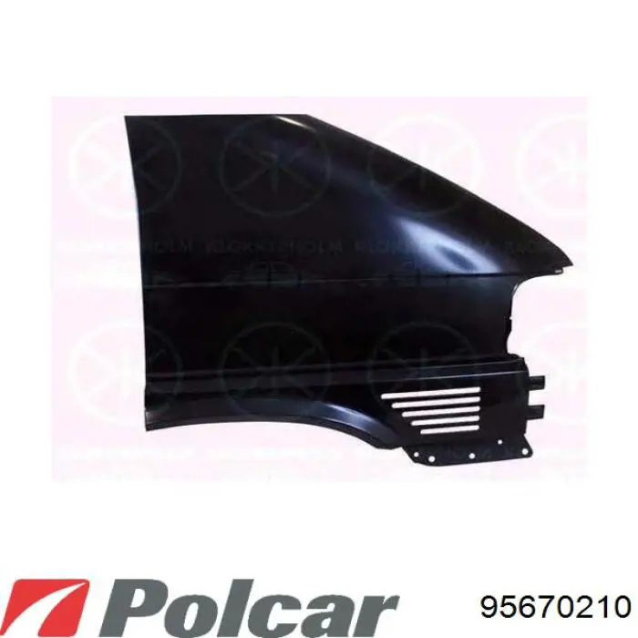 Błotnik przedni prawy VAG 7D0821104 cena, od 108,78 USD